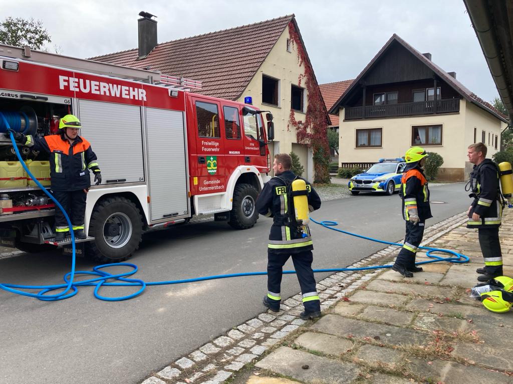 Einsatz in Obermerzbach